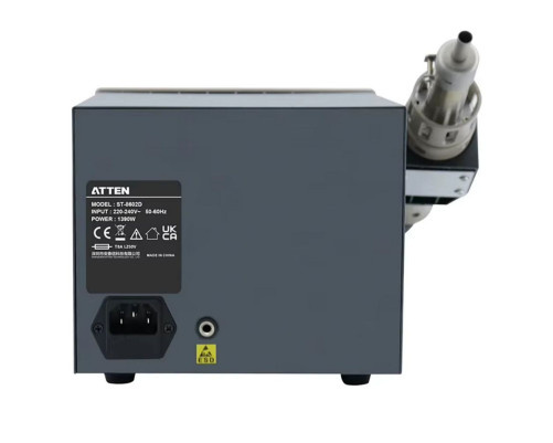 Термовоздушная паяльная станция Atten ST-8902D 1300Вт, 100-500°C, ±2°C темп. стабильность, Термовоздушная паяльная станция Atten ST-8902D 1300Вт, 100-500°C, ±2°C темп. стабильность,