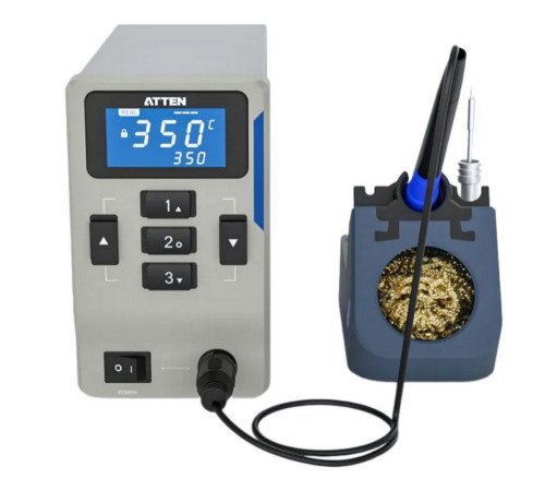 Паяльная станция  Atten ST-1509-130 , 130Вт со сменными пинцетами