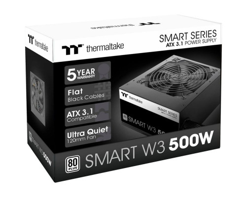 Блок питания 500 Вт Thermaltake Smart W3 Блок питания 500 Вт Thermaltake Smart W3