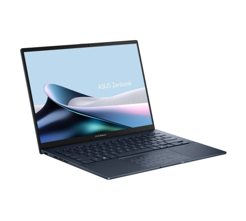 Ноутбук ASUS Zenbook 14 OLED UX3405MA-QD437 Intel Core Ultra 5 125H/16Gb/512Gb/14"/OLED /FHD+/60Hz/NoOS/Blue(90NB11R1-M010B0)