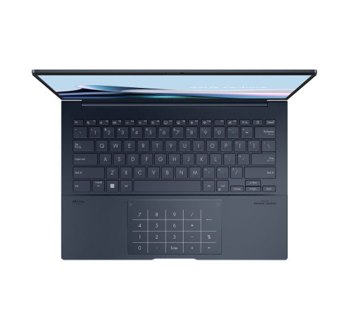 Ноутбук ASUS Zenbook 14 OLED UX3405MA-QD437 Intel Core Ultra 5 125H/16Gb/512Gb/14"/OLED /FHD+/60Hz/NoOS/Blue(90NB11R1-M010B0)