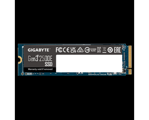 Твердотельный накопитель Gigabyte AORUS Gen3 2500E G325E500G, 500GB, M.2 2280 Твердотельный накопитель Gigabyte AORUS Gen3 2500E G325E500G, 500GB, M.2 2280
