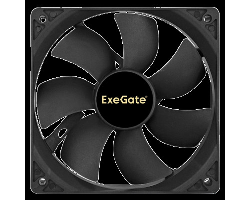 Вентилятор для корпуса ExeGate EX12025H4P-PWM, черный