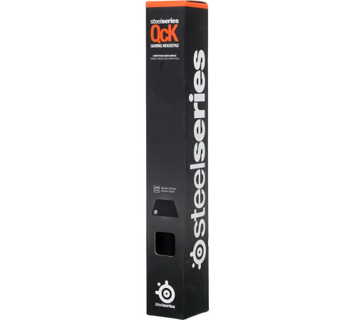 Игровой коврик для мыши SteelSeriesQcK Low Profile Medium, черный