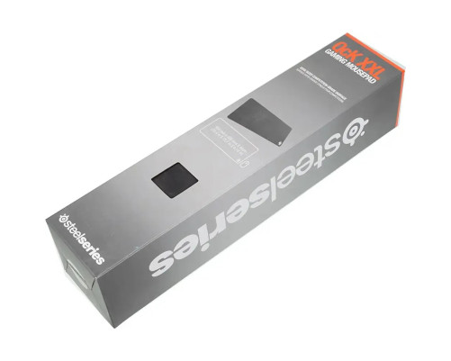 Игровой коврик для мыши SteelSeries QcK Heavy Extra Thick Micro Woven XXL, черный Игровой коврик для мыши SteelSeries QcK Heavy Extra Thick Micro Woven XXL, черный