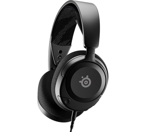Гарнитура проводная игровая SteelSeries Arctis Nova 1, черный