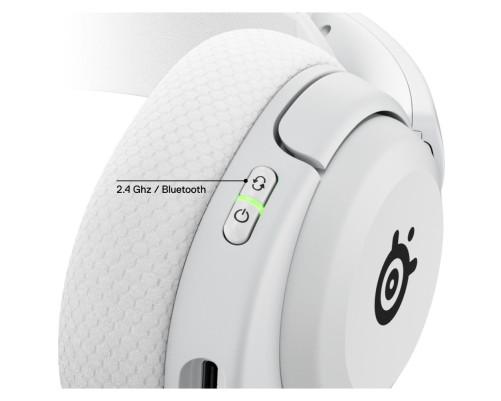 Гарнитура беспроводная игровая SteelSeries Arctis Nova 5, белый