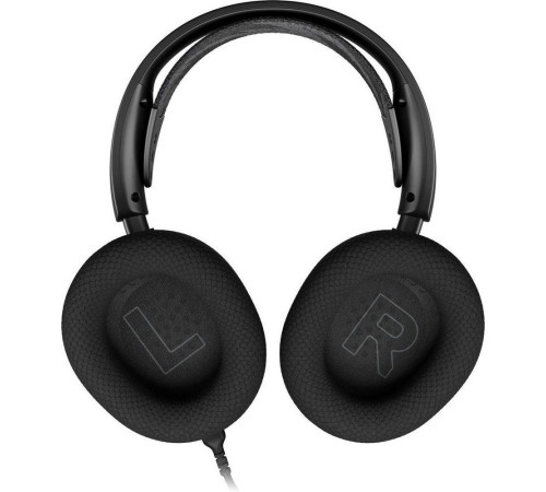 Гарнитура проводная игровая SteelSeries Arctis Nova 3, черный