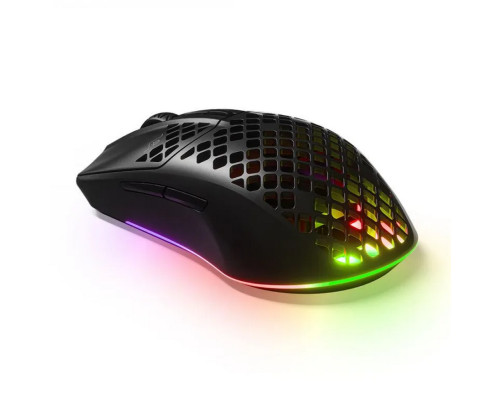 Мышь беспроводная игровая SteelSeries Aerox 3, черный