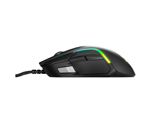 Мышь проводная игровая SteelSeries Rival 5, черный