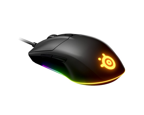 Мышь проводная игровая SteelSeries Rival 3, черный Мышь проводная игровая SteelSeries Rival 3, черный