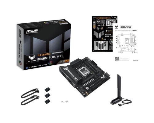 Материнская плата ASUS TUF GAMING B850M-PLUS WIFI (AM5) Материнская плата ASUS TUF GAMING B850M-PLUS WIFI (AM5)