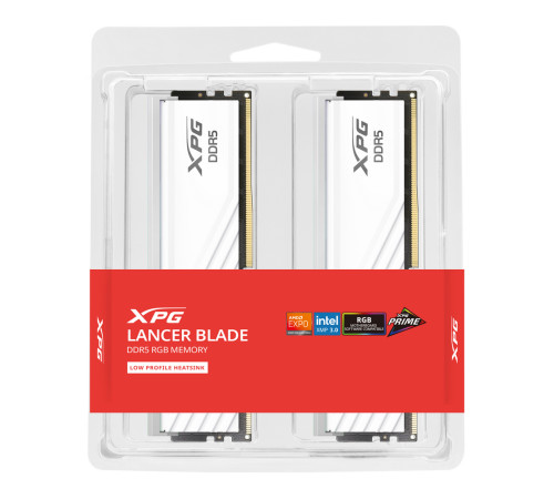 Модуль оперативной памяти  XPG 32GB Lancer Blade DDR5 RGB 6000Mhz (PC5-48000) DIMM kit 2*16, 1.35V, CL34