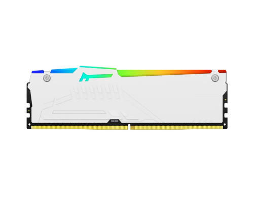 Модуль оперативной памяти Kingston 16GB FURY Beast White RGB DDR5 DIMM 5600 Модуль оперативной памяти Kingston 16GB FURY Beast White RGB DDR5 DIMM 5600