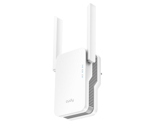 Маршрутизатор CUDY BE3600 WiFi 7 Mesh Repeater BE3600 , AP mode, Chipset Broadcom, Cudy Mesh Support,  2880Mbps at 5GHz + 688Mbps at 2.4GHz, 802.11ax/ac/a/b/g/n,  1 Gigabit Ethernet Port, WPS button, Intelligent Signal Light, WPA3, LED control