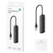 Концентратор CUDY UH40A, 4-Port USB-A 3.0 Hub USB-A