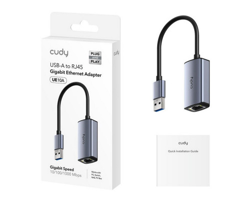 USB-концентратор CUDY UE10A, USB-A to Ethernet USB-концентратор CUDY UE10A, USB-A to Ethernet