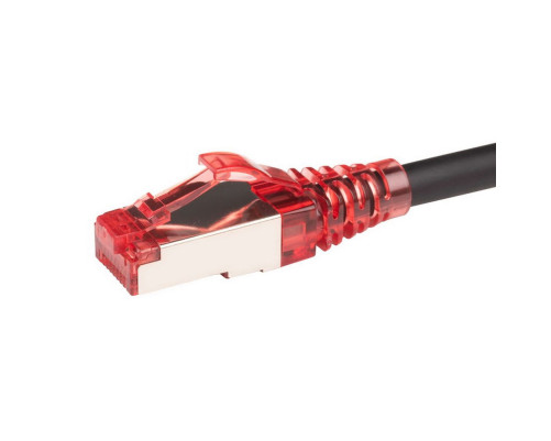 Патч-корд Hyperline F/UTP, экранированный, Cat.5е, LSZH, 5 м, черный Патч-корд Hyperline F/UTP, экранированный, Cat.5е, LSZH, 5 м, черный