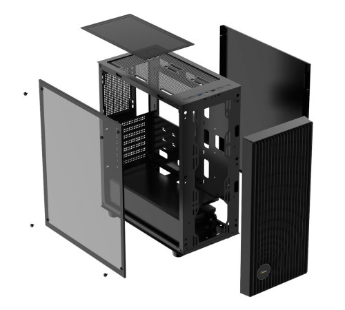 Корпус Ocypus Gamma C70 BK ARGB, черный