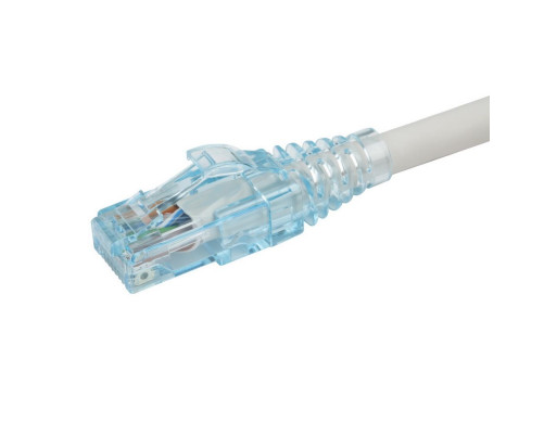 Патч-корд Hyperline U/UTP, Cat.6, LSZH, 2 м, серый Патч-корд Hyperline U/UTP, Cat.6, LSZH, 2 м, серый