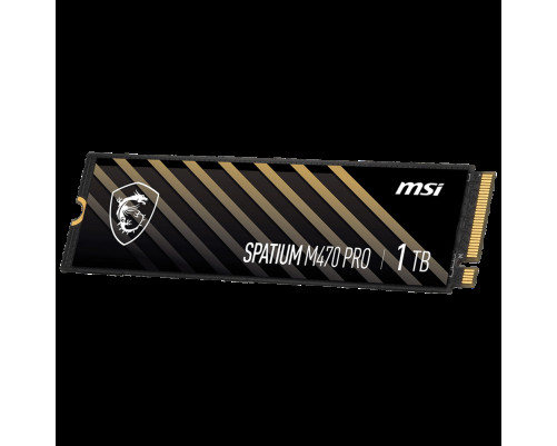 Твердотельный накопитель MSI SPATIUM M470 PRO S78-440L0J0-P83, 1TB, M.2 2280 Твердотельный накопитель MSI SPATIUM M470 PRO S78-440L0J0-P83, 1TB, M.2 2280
