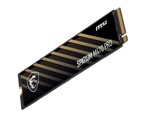 Твердотельный накопитель MSI SPATIUM M470 PRO S78-440Q990-P83, 2TB, M.2 2280 Твердотельный накопитель MSI SPATIUM M470 PRO S78-440Q990-P83, 2TB, M.2 2280