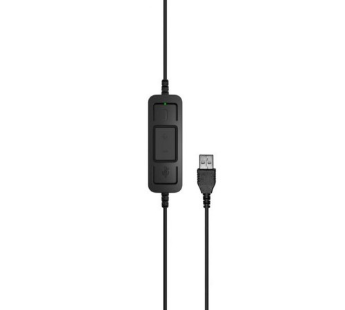 Гарнитура проводная EPOS SC60 Duo USBML, черный