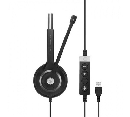 Гарнитура проводная EPOS IMPACT SC 260 USB MS II Duo, черный