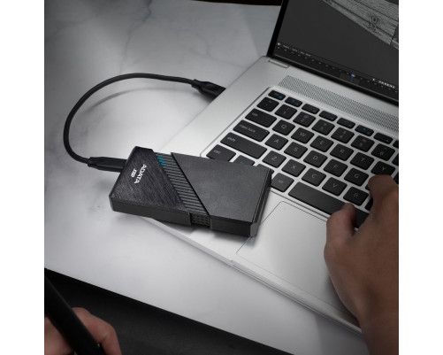 Внешний накопитель SSD 2TB ADATA SE920, USB 4, черный Внешний накопитель SSD 2TB ADATA SE920, USB 4, черный