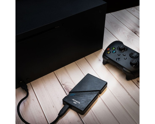Внешний накопитель SSD 2TB ADATA SE920, USB 4, черный Внешний накопитель SSD 2TB ADATA SE920, USB 4, черный