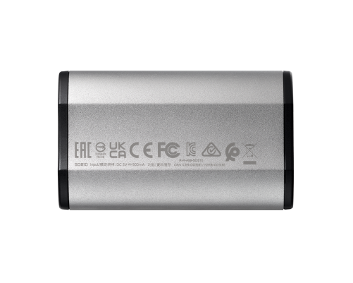 Внешний накопитель SSD 4TB ADATA SD810, USB 3.2, серебристый Внешний накопитель SSD 4TB ADATA SD810, USB 3.2, серебристый
