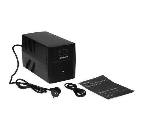 Источник бесперебойного питания Ippon Back Basic 1500, черный