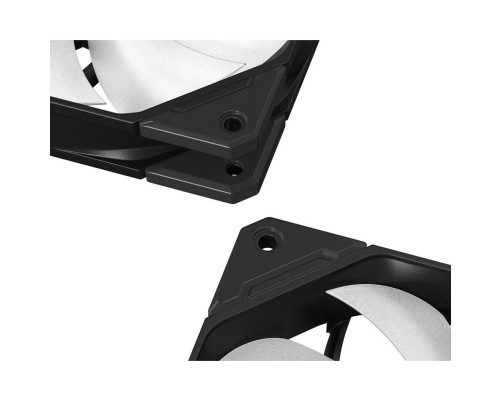 Вентилятор для корпуса ID-Cooling TF-12025-PRO ARGB TRIO, черный (комплект 3 шт.)