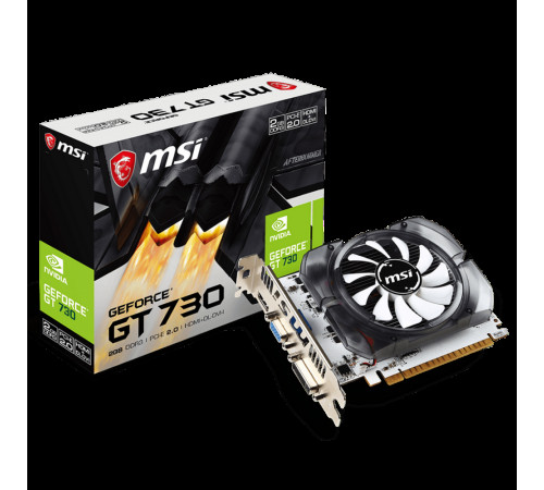 Видеокарта MSI GeForce GT N730-2GD3V3 2GB DDR3/128-bit