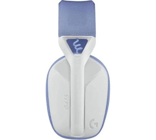 Гарнитура беспроводная игровая Logitech G435 LightSpeed, белый/синий