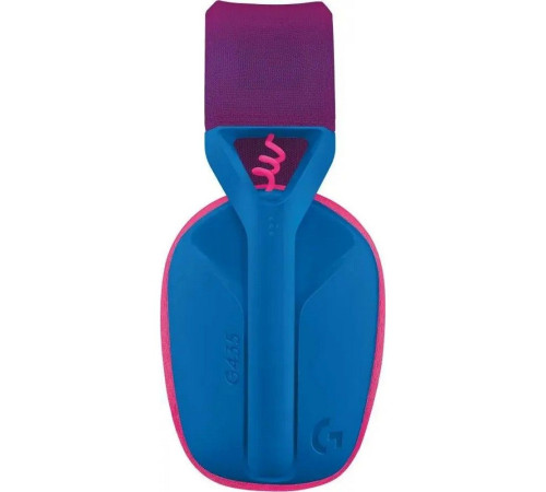 Гарнитура беспроводная игровая Logitech G435 LightSpeed, синий/розовый
