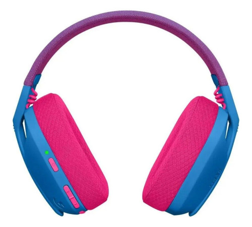 Гарнитура беспроводная игровая Logitech G435 LightSpeed, синий/розовый