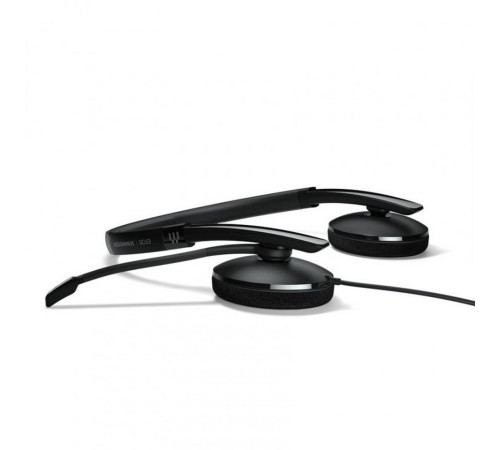 Гарнитура проводная EPOS Adapt 160 DuoUSB II, черный