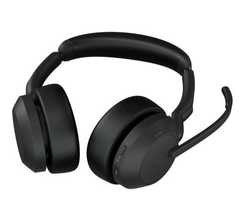 Гарнитура беспроводная Jabra Evolve2 55, Link380a MS Stereo, черный