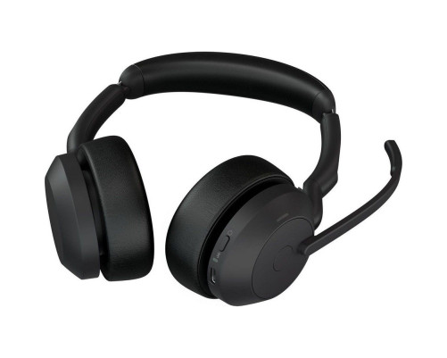 Гарнитура беспроводная Jabra Evolve2 55, Link380a MS Stereo, черный Гарнитура беспроводная Jabra Evolve2 55, Link380a MS Stereo, черный