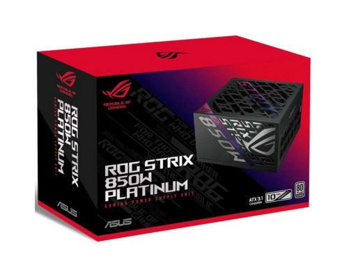 Блок питания 850 Вт ASUS ROG-STRIX-850P-GAMING, черный