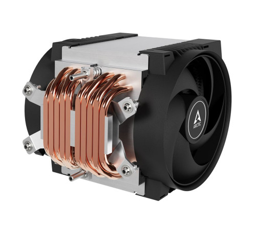 Вентилятор для процессора Arctic Freezer 4U-SP5, черный/серебристый