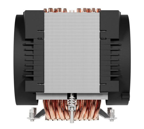 Вентилятор для процессора Arctic Freezer 4U-SP5, черный/серебристый
