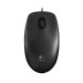 Мышь проводная Logitech M100, темно-серый