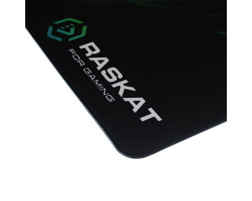 Игровой коврик для мыши Raskat Ronin FF - L, черный/зеленый