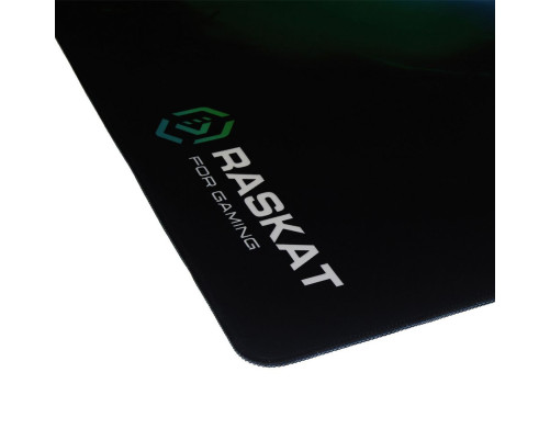Игровой коврик для мыши Raskat Ronin FF - XL, черный/зеленый