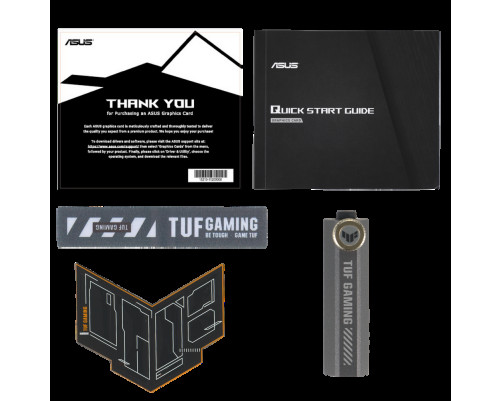 Видеокарта ASUS Radeon TUF-RX9070XT-O16G-GAMING 16GB GDDR6/256-bit