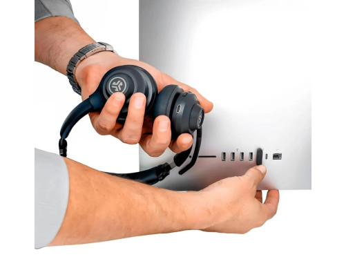 Гарнитура беспроводная Jlab GO Work, Version 2, Link USB-C, черный Гарнитура беспроводная Jlab GO Work, Version 2, Link USB-C, черный