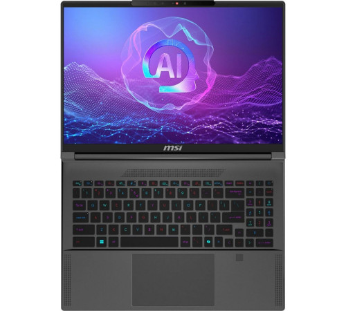 Ноутбук MSI Creator A16 AI+ A3HVFG-282RU AMD Ryzen AI 9 365/32Gb/SSD2Tb/RTX 4060 8Gb/16"/IPS/QHD+/240Hz/Win11/Lunar Gray (9S7-15FK14-282)