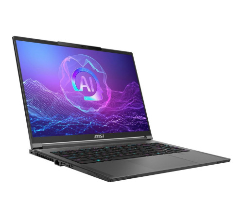 Ноутбук MSI Creator A16 AI+ A3HVFG-282RU AMD Ryzen AI 9 365/32Gb/SSD2Tb/RTX 4060 8Gb/16"/IPS/QHD+/240Hz/Win11/Lunar Gray (9S7-15FK14-282)